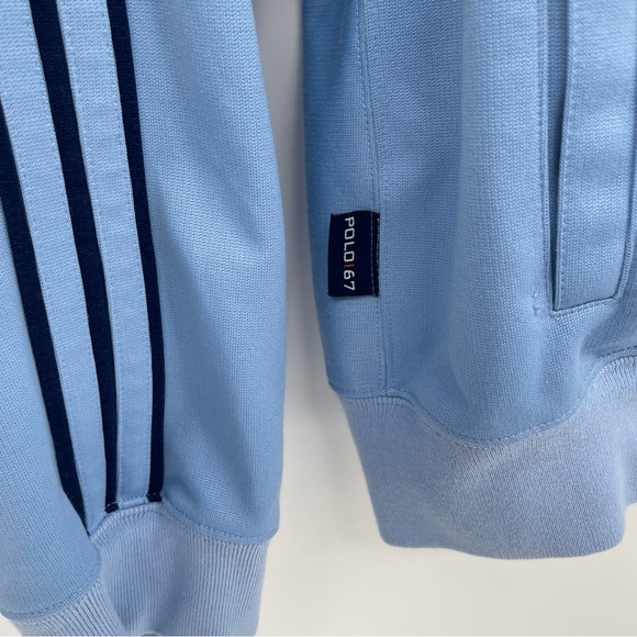 VTG Polo Ralph Lauren Track Style Leisure Suit Jacket Eclectic Sporty Grandpa - Picture 6 of 11